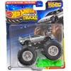 Hot Wheels Monster Trucks Ritorno al Futuro Macchina del Tempo con Auto Schiacciata, Diecast