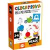 Headu Il Cercatrova Dei Bambini Il Gioco Di Attenzione E Logica Per I Più Piccoli It56260 Gioco Educativo Per Bambini 3-6 Anni Made In Italy