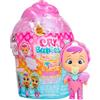 Cry Babies Magic Tears Tropical Shiny Shells | Bambola sorpresa di collezione che piange lacrime schiumose con 8 accessori, giocattolo per ragazze e ragazzi +3 anni