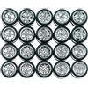 Ylutex 1/64-Wheels 1/64-Wheels-and-Tires 10 set di ruote elettrolitiche (confezione da 10 set) 64_01_10