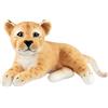 Brubaker Leonessa Peluche da 30 cm - Cucciolo Animale, Grande Felino Sdraiato - per Bambini - Marrone