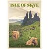 MyPuzzle.com MyPuzzle Scozia: Isola Di Skye, Poster D'epoca - Premium 1000 Pezzi Puzzle - MyPuzzle Collezione speciale di Anderson Design Group