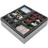 Feldherr Set di Schiuma Compatibile con HeroQuest (2021): Giungle di Delthrak - Inserto per la Scatola del Gioco da Tavolo - Protezione e organizzazione per Le Miniature + Accessori