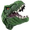 Generico Dinosaur Hand Puppet - T Rex Hand Puppet | Puppetti a mano a forma di dinosauro realistici per bambini, marionette in gomma flessibile, gomma morbida T rex drago giocattoli per bambini, attività di ra