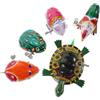 Abaodam Set 5 Pezzi Giocattoli in Ferro a Carica Manuale per Ragazzo Ragazza, Design Creativo Anni 80, Senza Batteria, Come Gadget per Feste e Premi in Classe Stile Casuale