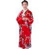 Modaworld Costume Giapponese Bambina Kimono per Ragazze Vestito Bambina Elegante Abito Tradizionale Geisha Abbigliamento per Bambini Carnevale Abiti Kimono Bambini Vestito da Performance