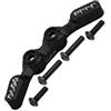 GPM Aluminium Front Shock Tower for 1/10 Traxxas GT 4-Tec 2.0 83056-4/4-Tec 3.0 93054-4 - 1Pc Set Black