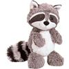 Generic Animale Di Procione - Peluche Soffice Da 25 Cm, Morbido Cuscino in Cotone PP, Realistico Mini Con Imbottitura