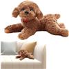 Generico Cane Di Peluche,48 cm Animale Rassicurante da - Cucciolo Di Peluche Favori Per Feste - Per Casa Ufficio Appartamento Soggiorno Camera Da Camera Dei Bambini