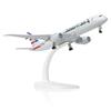 QIYUMOKE 1/300 American Airlines 787 Modello Aereo in Metallo pressofuso per Boeing 787 con Cavalletto, Modello Aereo in Lega, Esposizione, Modellino da Collezione Regalo