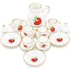Odoria 1/12 Servizio in Miniatura Accessori Casa Bambole, Fragola