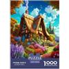 DLONIRPEX Mountain Village Cottage Jigsaw Puzzle Impossible 1000Pcs Decorazione Per La Casa. Rilassamento E Intelligence Per Adulti E Ragazzi Da 14 Anni 70x50cm/1000pcs