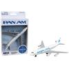 Limox Boeing 747 PAN AM giocattolo aereo in miniatura in metallo e plastica