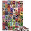SIBREA Puzzle collage vintage Puzzle da 1000 pezzi per adulti e bambini dai 12 anni in su Puzzle di cartone Giocattoli di intrattenimento per la famiglia Dimensioni: 26x38 cm