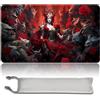 MPLR BOARD GAME Gioco da tavolo MTG tappetini da gioco + sacchetto impermeabile 0, bordi smussati, superficie in gomma liscia, MTG PlayMat with Zones(An Original Black Lotus Playmat) (INNISTRAD