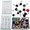 Phefop Kit Modello Molecolare da 267 Pezzi per Chimica Organica, Set di Strutture di Collegamento Atomico con Atomi C H O N Br I, Modello a Sfera e Bastone per Studenti, Insegnanti,