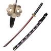Mustachi Katana Giapponese Shusui Roronoa Zoro Cosplay Spada Samurai in Legno Anime