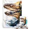 ZONGJX puzzle per adulti 2000 pezzi Zanne della natura selvaggia Fatto di cartone per e da 14 anni in su Decorazione artistica per la casa grande regalo misurare：70x100cm
