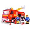 Simba - Sam Il Pompiere Camion Deluxe Jupiter, 109251085038, + 3 Anni, Inclusi 2 Personaggi