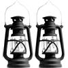 SOPOTUTU 2pezzi Miniature Kerosene Lanterns Retro Dollhouse Scene Ornaments for Decor No Battery Required for Creative Miniature Displays