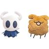 Xinchangda 2PCS Hollow Peluche Figura Anime Gioco Hollow Silksong Peluche Cuscino PP Cotone Portachiavi Carino Carino Anime Gioco Zaino Fascino Cuscino Peluche Cuscino Divano Auto Decor