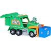 Paw Patrol, Reuse It Truck Deluxe di Rocky con Personaggio da Collezione e 3 Attrezzi, per Bambini dai 3 Anni in su