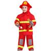 TheCartoonWorld Vestito costume di carnevale Piccolo POMPIERE da 13 a 36 MESI (13/18 mesi)