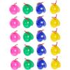FUNOMOCYA 20 Castagnette Dito in Plastica Colorate per Strumento Percussione Orff Sicuro Adatto per Scuole e Attività Didattiche Musicali