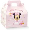 CARTOON BOMBONIERA Astuccio Minnie Baby Disney Valigetta SCATOLINA PORTACONFETTI Kit 10 Pezzi