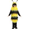 Generico Costume Carnevale Bambini Ape con Ali Morbide E Antenne Completo di Tutti Gli Accessori per Feste A Tema Animale Giochi Ruolo La Recitazione Divertente dei pi羅 Piccoli