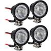 INJORA RC Fari RC Luci LED RC Spotlight per 1:10 RC Crawler Axial TRX4 TRX6 SCX10 90046 Wraith RR10 MST Redcat (Round)