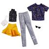 Barbie- Confezione Moda con 1 Outfit e 1 Accessorio Ciascuno Ken, Giocattolo per Bambini 3+Anni, GHX70