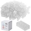Katara 120 Mattoni da Costruzione 4x2, Compatibile con Tutti Gli Altri produttori, Disponibile in Molti Colori - Trasparente
