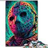 ZKYUBEK Puzzle da 1000 pezzi a tema film horror, puzzle difficili per adulti, 26x38cm, per decorazioni per la casa, allenamento del cervello e regali per le feste