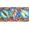 H Grossman Limited Power Rangers - Dino Super Charge - Personaggio Gonfiabile Gigante Alto 90 CM (Rosso)