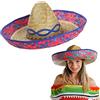 I LOVE FANCY DRESS LTD I Love Fancy Dress, sombreri messicani di paglia (confezione da 1, 6, 12, 24, 48, 100)