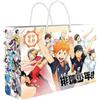 JUSONGKWCP 18 Haikyuus Borsa Fortunata | Anime Figure Acrylic Stand, Adesivi, Braccialetto, Poster, Badge, Segnalibro | Haikyuus Merch Box Set
