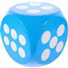 Hohopeti Dadi Giganti di Schiuma per Giochi da Tavolo e Feste, Dado di Schiuma Multi-faccia Angoli Arrotondati, Accessorio per Attività Didattiche e Giochi di Gruppo al Coperto e