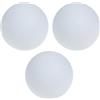 Gogogmee 3 pezzi Palline Calcio Balilla in Resistenti e Leggere per Biliardino Professionale e Tavola da Calcio Indoor Accessorio Sostitutivo per Adulti