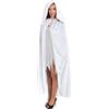 Chaks - Mantello in velluto con cappuccio 182 cm, mantello lungo per donna e uomo, accessori per costumi di Halloween e Carnevale