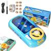 NNBWLMAEE Race Adventure Car Steering Wheel Toy, Toddler Driving Racing Car Game with Sound, Interactive Electric Driving Simulation Toy, with Suction Cups for Kids Age 3-6 Years Old (B)