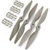 SPARKHOBBY Gemfan 9060 - 2 paia di eliche in nylon CCW, 6 x 4E, 6 x 4R, 6040, 9 x 6E, 9 x 6R, 9060 CW, CCW, per motori brushless, accessori per aeroplani radiocomandati