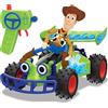 Disney Simba Rc Toy Story Buggy 1:24, Cm. 20 con Personaggio di Woody, 2 Canali,