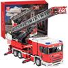 Mould King 17022 STEM Fire Engine Truck Building Set, 8 motori grandi estintori scala camion modellini blocchi, camion dei pompieri telecomandato (4886 PCS)