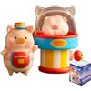Aven Rabbit Lulu The Piggy Luland Serie Blind Box Action Figure Mystery Box simpatico giocattolo casuale regalo di compleanno Natale giocattolo da collezione per decorazioni da desktop, 1 pezzo