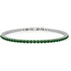 Liu Jo Bracciale Uomo Acciaio Silver LIU JO LUXURY MAN Tennis Verde codice MLJ557