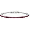 Liu Jo Bracciale Uomo Acciaio Silver LIU JO LUXURY MAN Tennis Rosso codice MLJ556