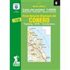 Monti Raffaele Parco naturale regionale del Conero. Trekking, MTB, cicloturismo. Carta dei sentieri n. 6 1:25.000 e carta dei sentieri 1:10.000