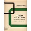 Curci Terzo Concerto op. 33 per violino e orchestra. Riduzione per violino e pianoforte