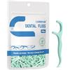 Carehabi 100 Pezzi Archetti Filo interdentale,Archetti Filo Interdentale Forcella Con Aroma di Menta, Bastoncini di Filo Interdentale, Stuzzicadenti per Pulizia Denti